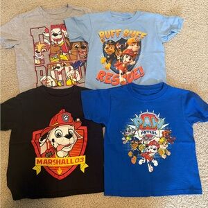 Paw patrol t-shirts